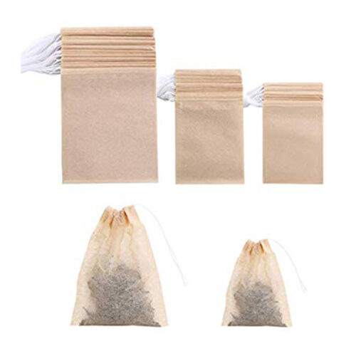 Disposable Empty Drawstring Seal Filter Tea Bags