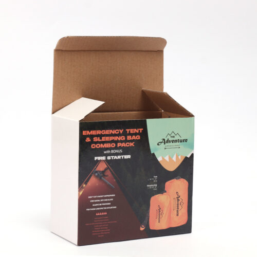 White cardboard color printing food grade folding tea bag ivory paper outer packing box