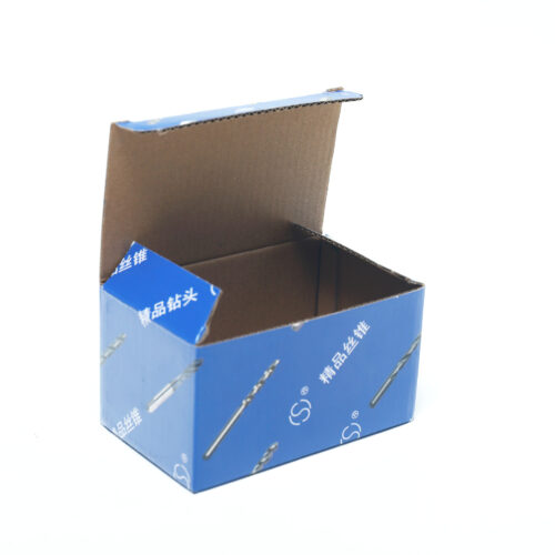 White cardboard color printing food grade folding tea bag ivory paper outer packing box