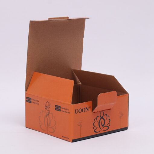 White cardboard color printing food grade folding tea bag ivory paper outer packing box