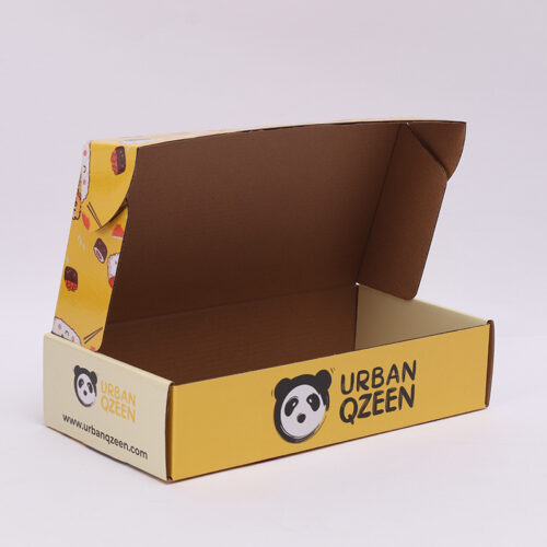 White cardboard color printing food grade folding tea bag ivory paper outer packing box